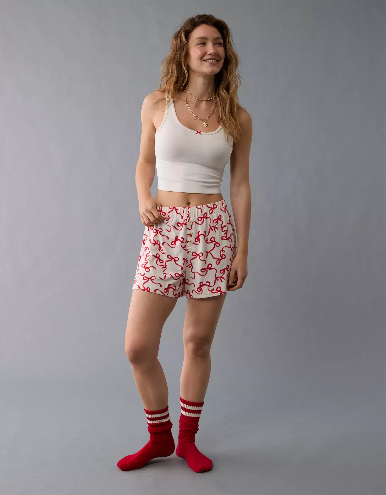 aeo AE PJs & Socks Gift Set
