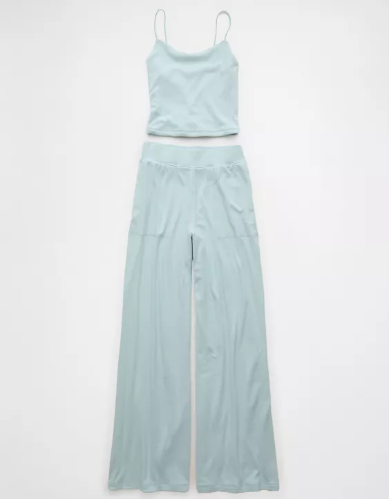 Aeo AE Plush Cami PJ Set