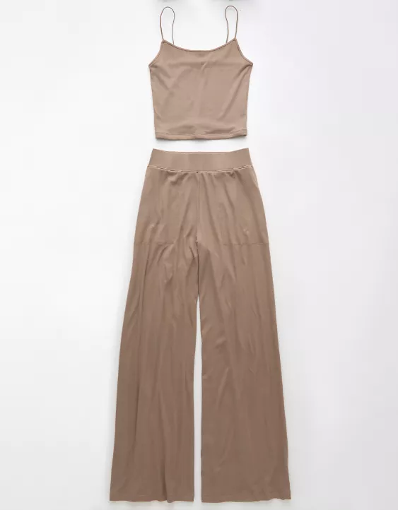 Aeo AE Plush Cami PJ Set