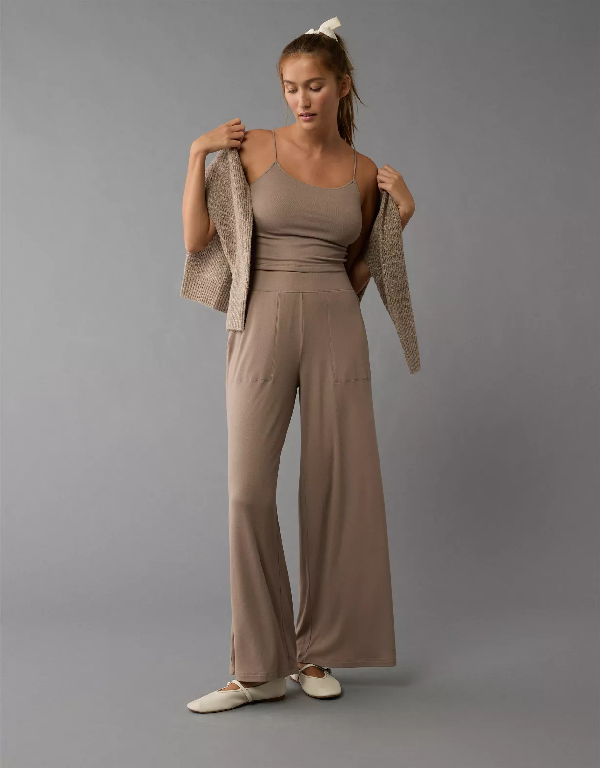 aeo AE Plush Cami PJ Set