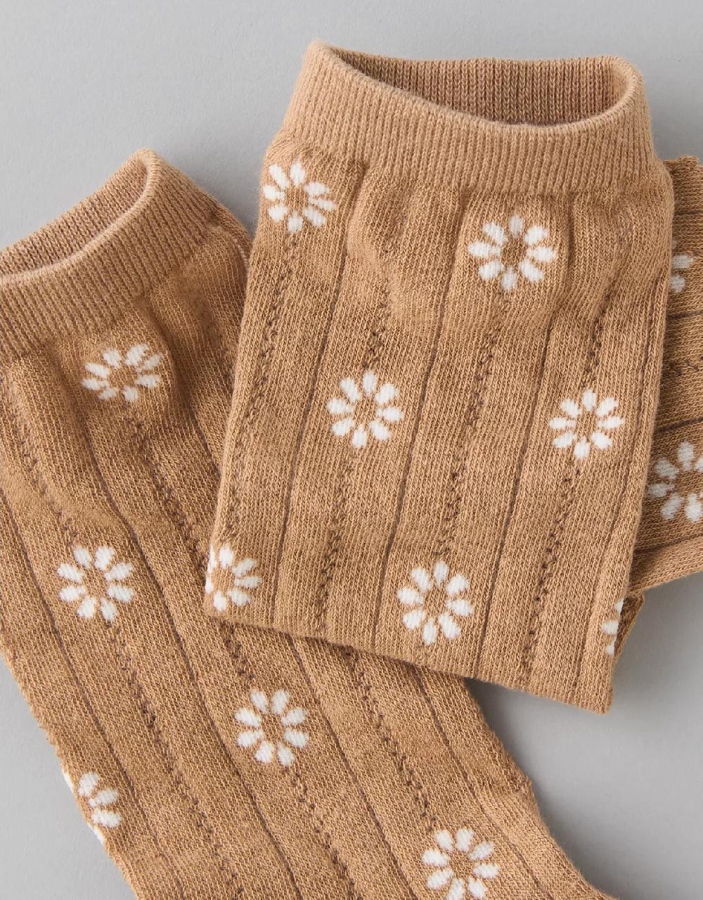 Aeo AE Pointelle Crew Socks