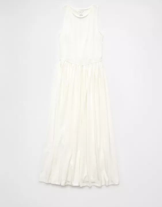 Aeo AE Pointelle Knit Midi Dress