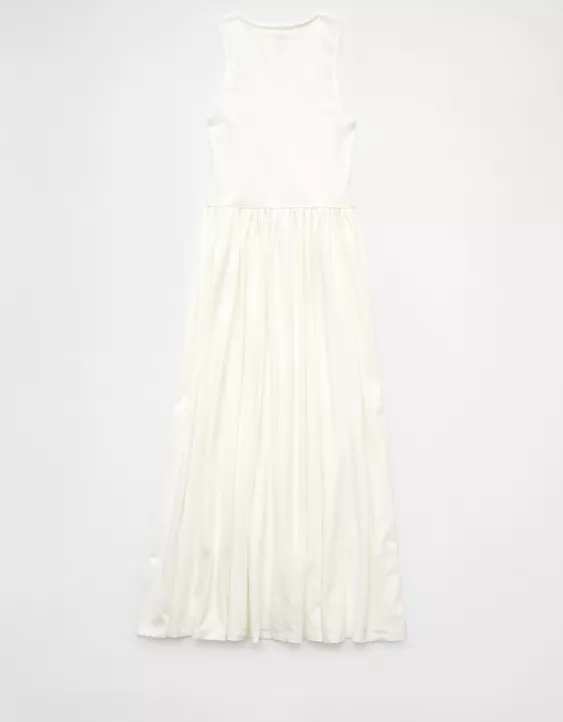 Aeo AE Pointelle Knit Midi Dress