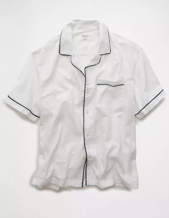 Aeo AE Poolside Button-Up Shirt