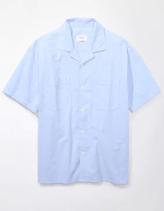 Aeo AE Poolside Button-Up Shirt