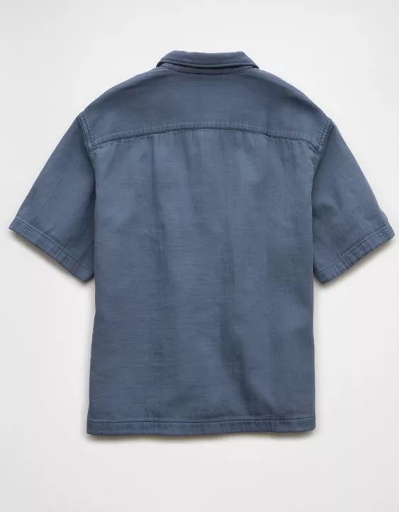 Aeo AE Poolside Button-Up Shirt