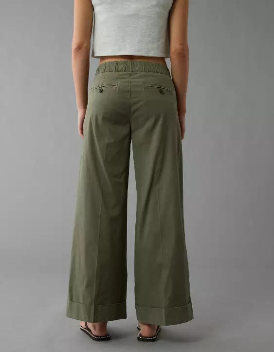 Aeo AE Poplin Pull-On Pant