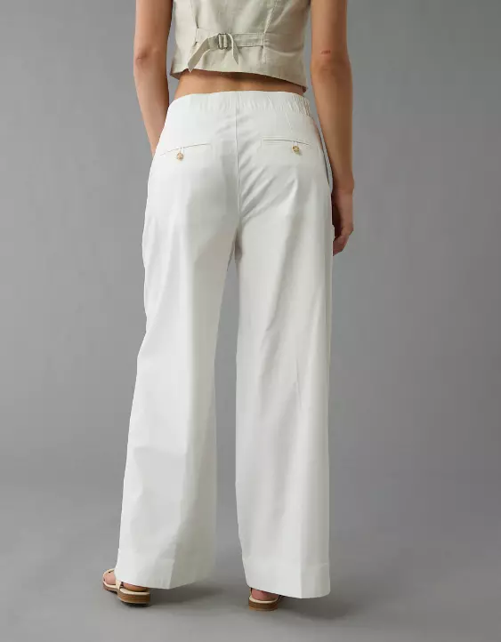 Aeo AE Poplin Pull-On Pant