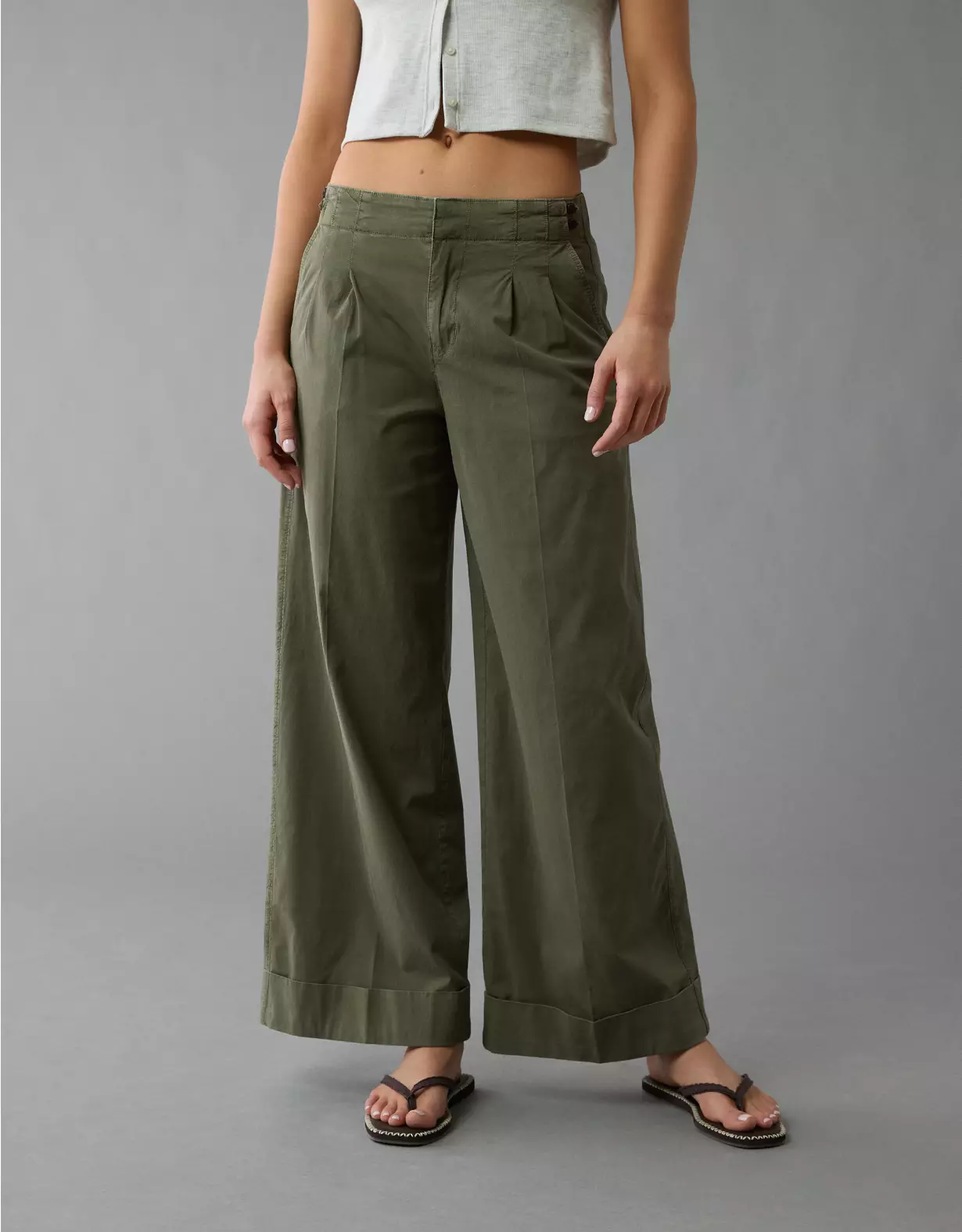 aeo AE Poplin Pull-On Pant