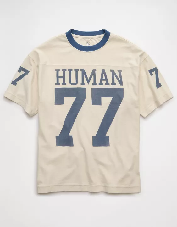 Aeo AE Pride Boxy Graphic Football T-Shirt