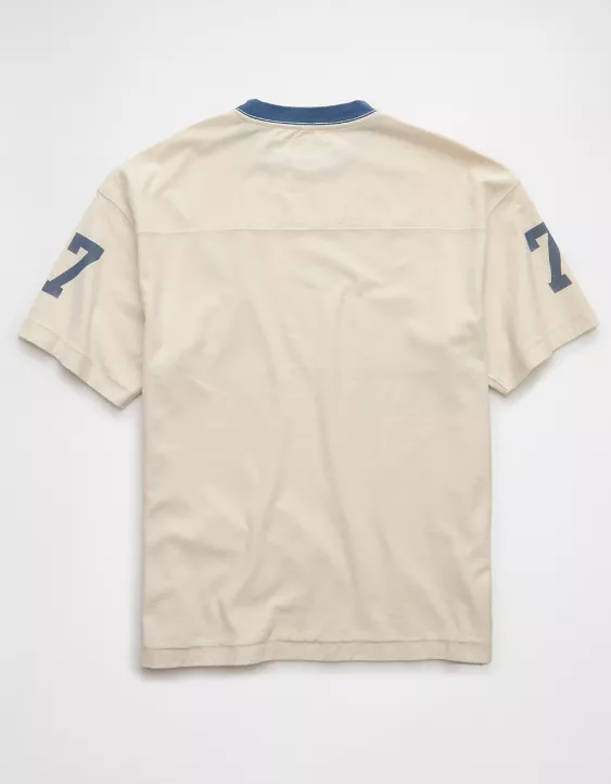 Aeo AE Pride Boxy Graphic Football T-Shirt