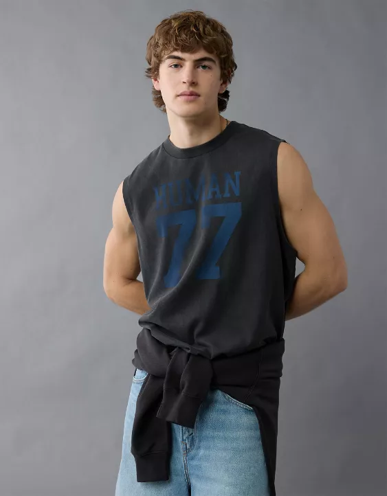 Aeo AE Pride Boxy Graphic Tank Top