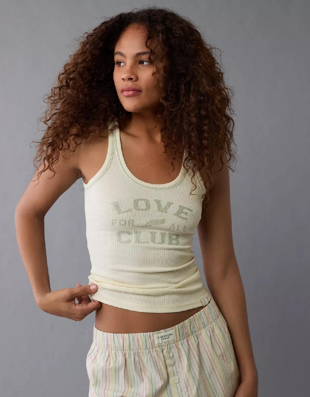 aeo AE Pride Boyfriend Tank Top