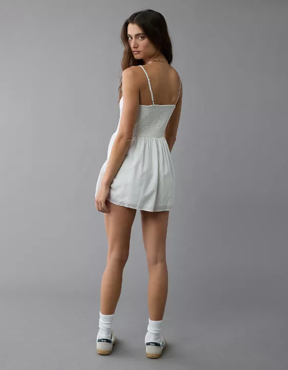 Aeo AE Pride Corset Striped Romper