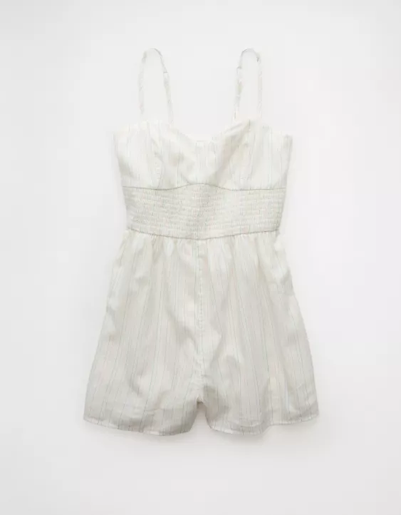 Aeo AE Pride Corset Striped Romper