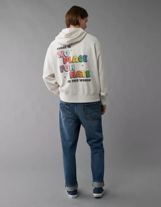 Aeo AE Pride Graphic Hoodie