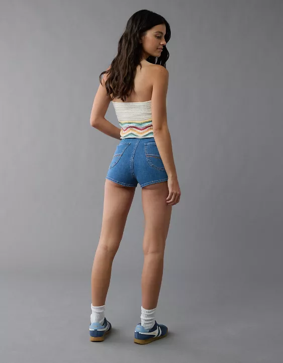 Aeo AE Pride Next Level Denim Micro Short