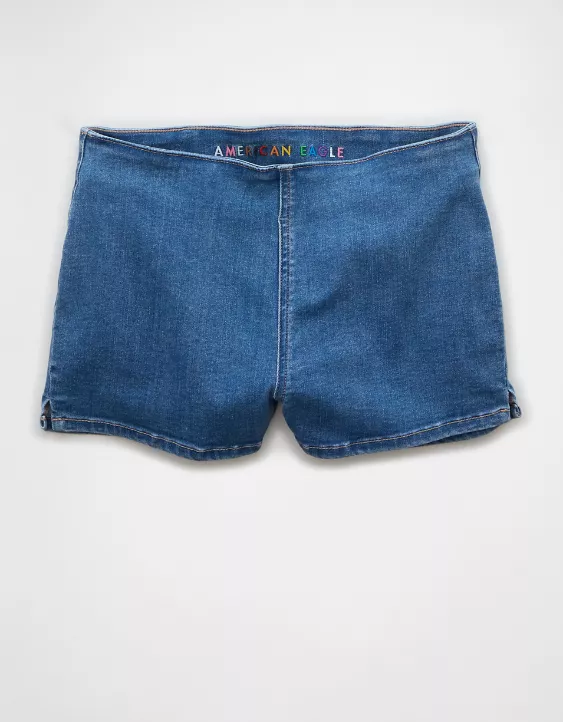 Aeo AE Pride Next Level Denim Micro Short