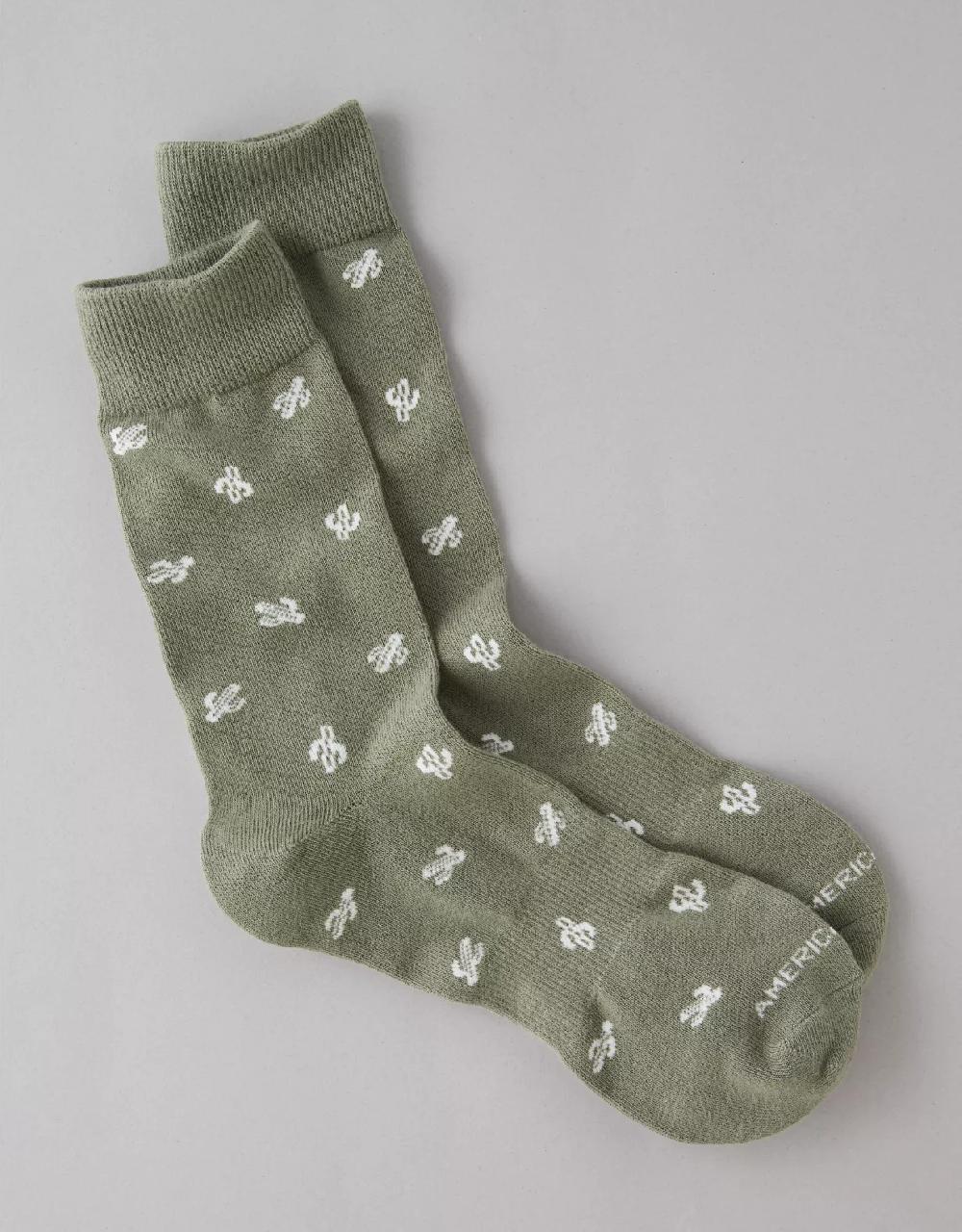 aeo AE Printed Classic Crew Socks