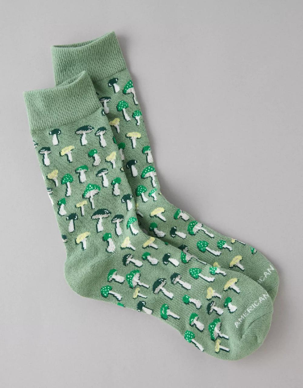 aeo AE Printed Classic Crew Socks