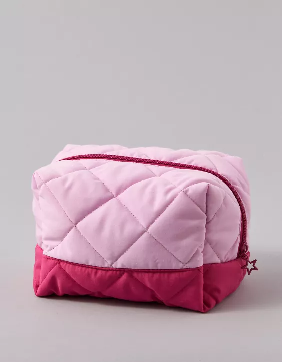 Aeo AE Quilted Cosmetic Bag