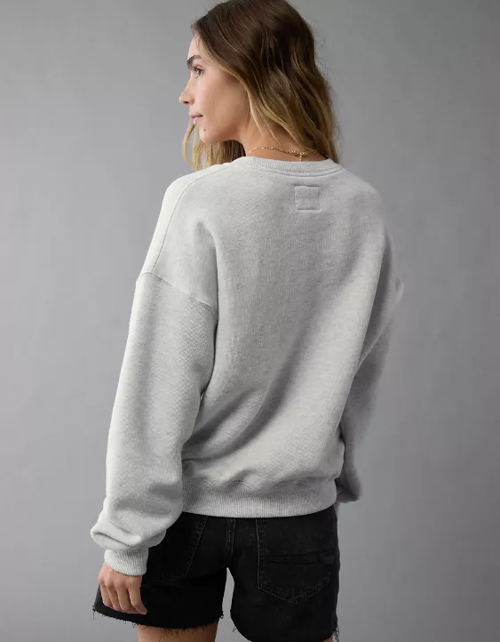 Aeo AE Relaxed Fit Pride Graphic Sweatshirt