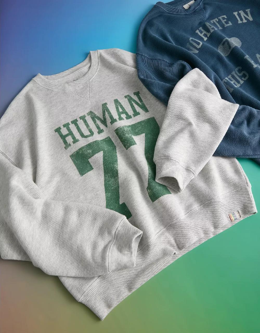 aeo AE Relaxed Fit Pride Graphic Sweatshirt