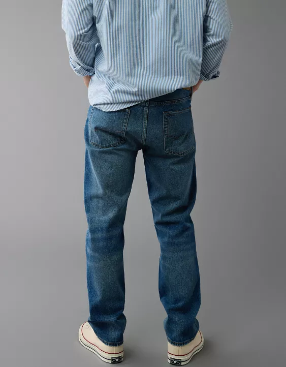 Aeo AE Ripped Original Straight Jean