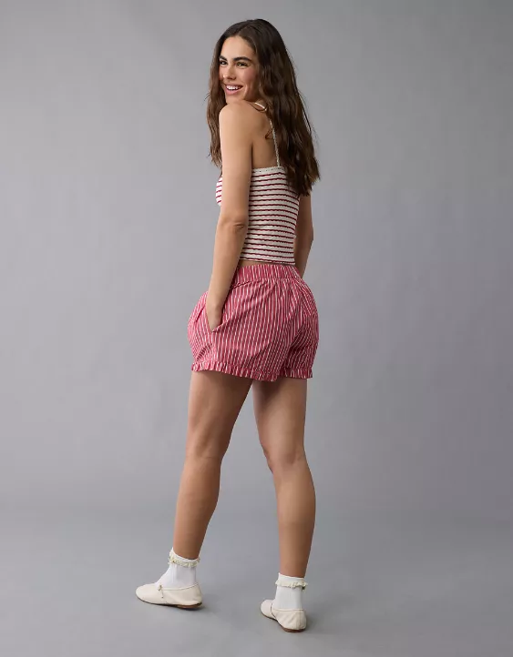 Aeo AE Ruffle Boxer Sleep Short