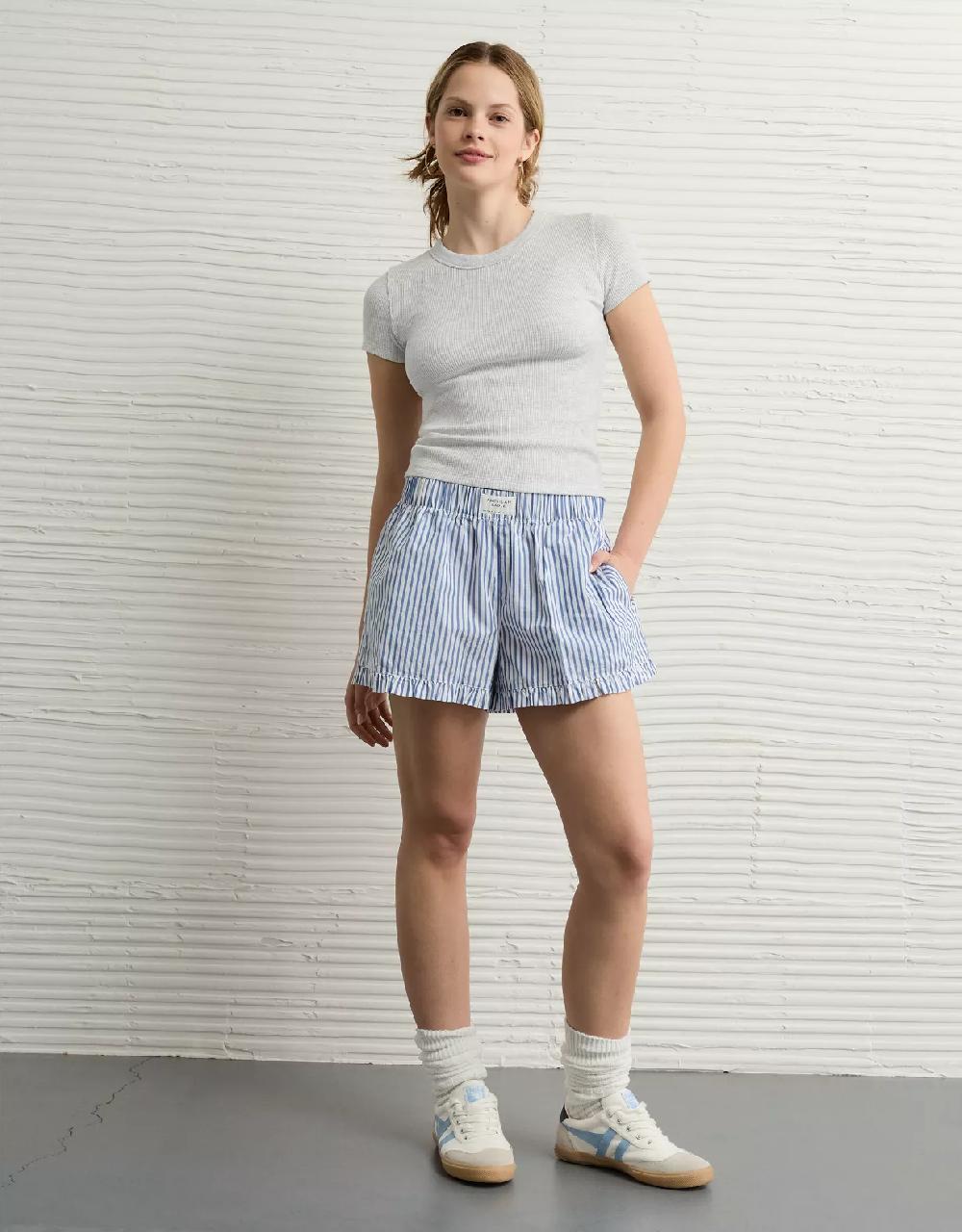 aeo AE Ruffle Boxer Sleep Short
