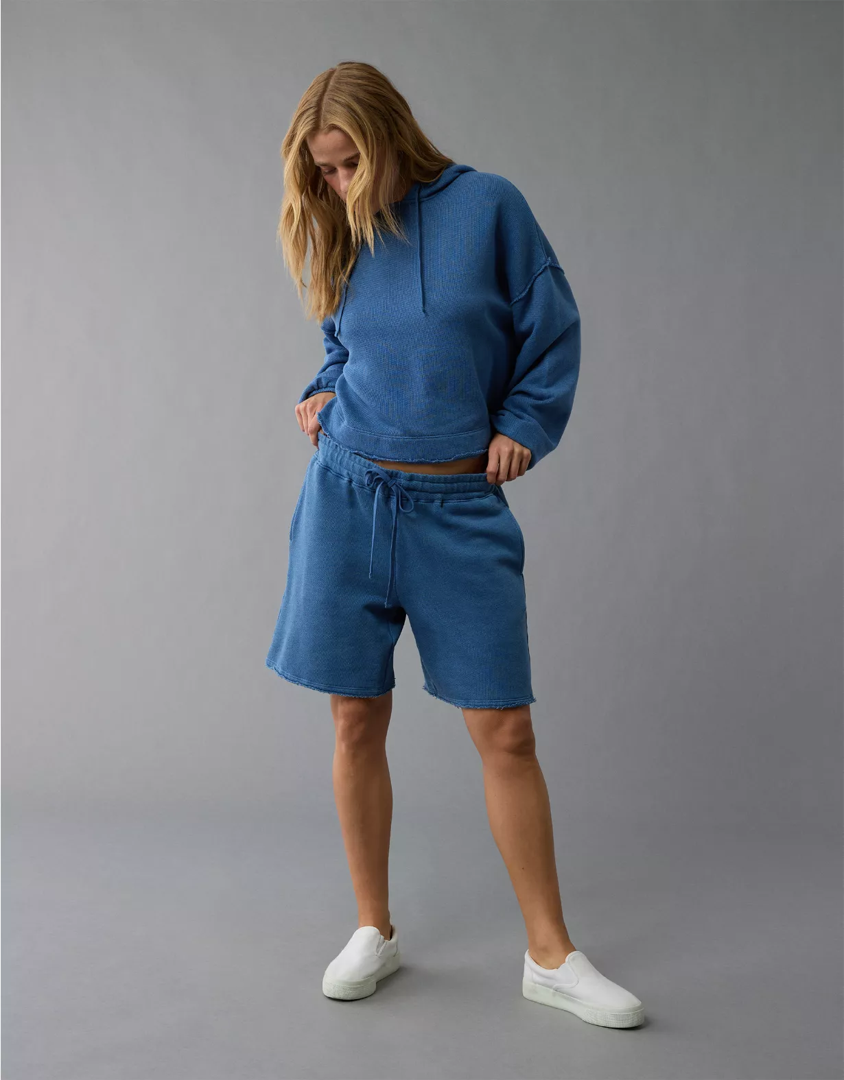 aeo AE Saltwash Fleece Bermuda Short