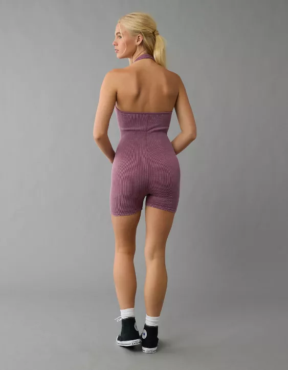 Aeo AE Saltwash Halter Romper