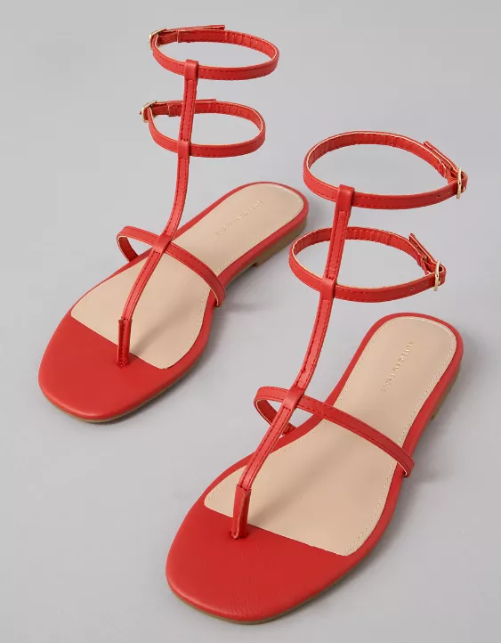 Aeo AE Skinny Strap Gladiator Sandal
