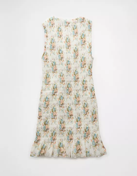 Aeo AE Smocked Bodycon Mini Dress