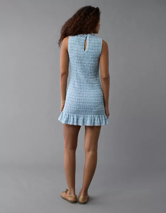 Aeo AE Smocked Bodycon Mini Dress