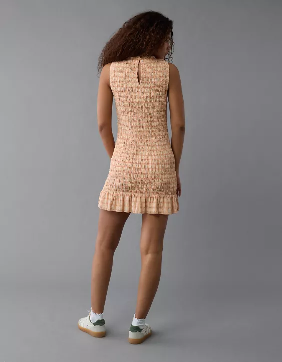 Aeo AE Smocked Bodycon Mini Dress