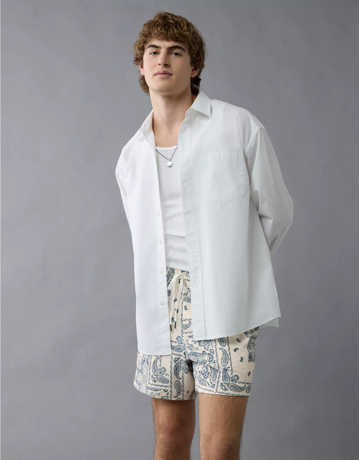 aeo AE Sofa Surfin' 6" Mesh Lounge Short