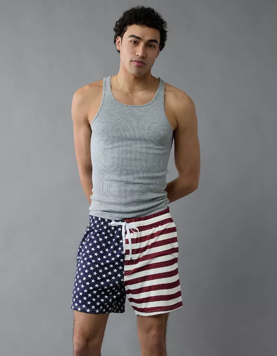 Aeo AE Sofa Surfin' 6" Mesh Lounge Short