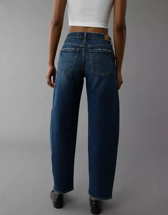 Aeo AE Stretch Barrel Jean
