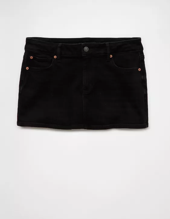 Aeo AE Stretch Denim Micro Perfect Skort