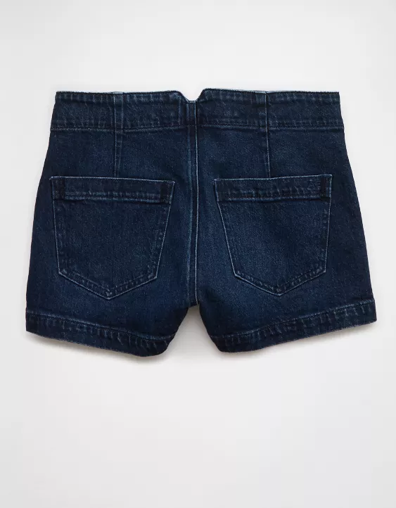 Aeo AE Stretch Denim Mom Short