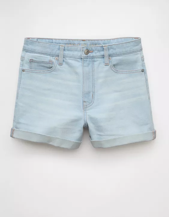 Aeo AE Stretch Denim Mom Short