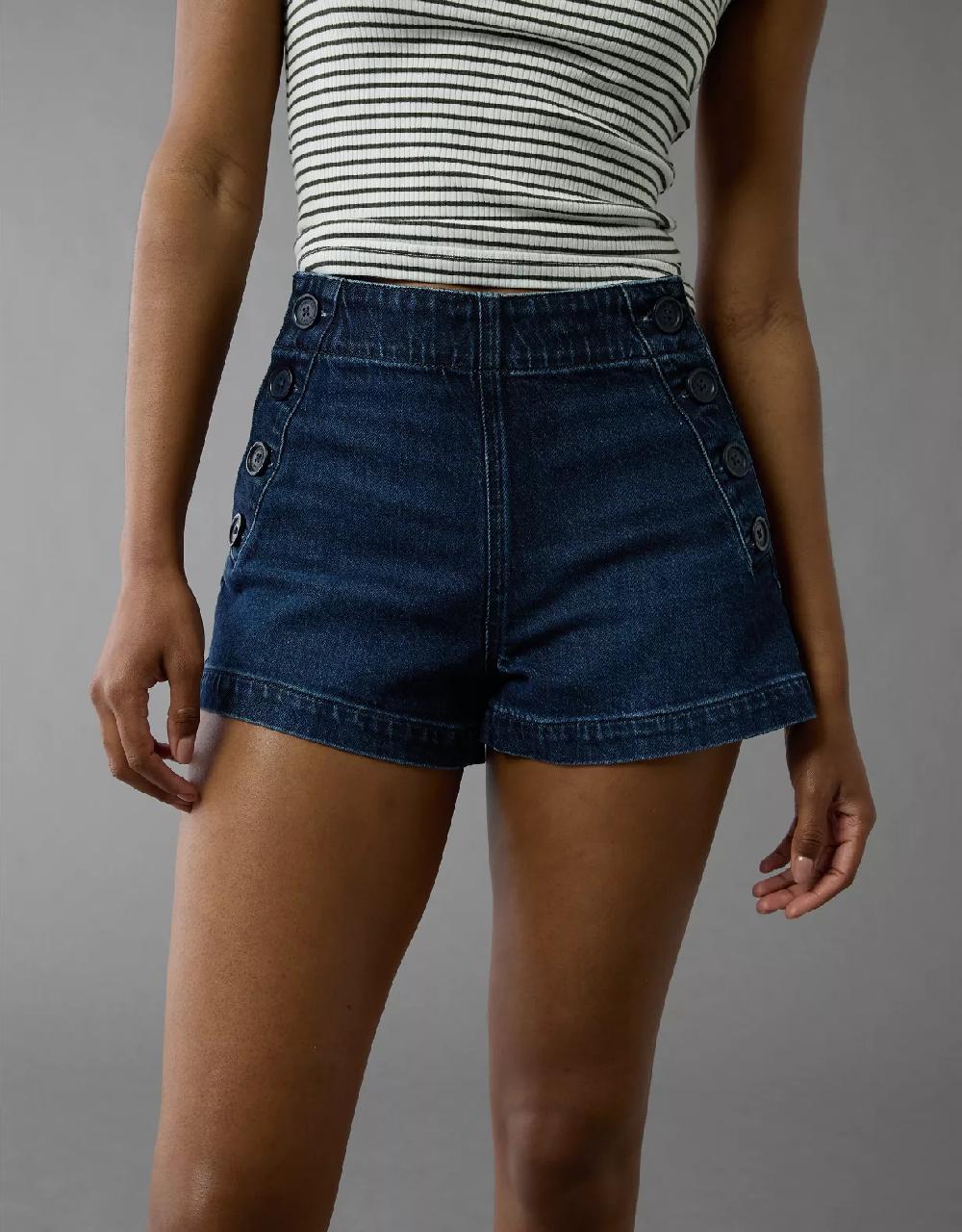 aeo AE Stretch Denim Mom Short