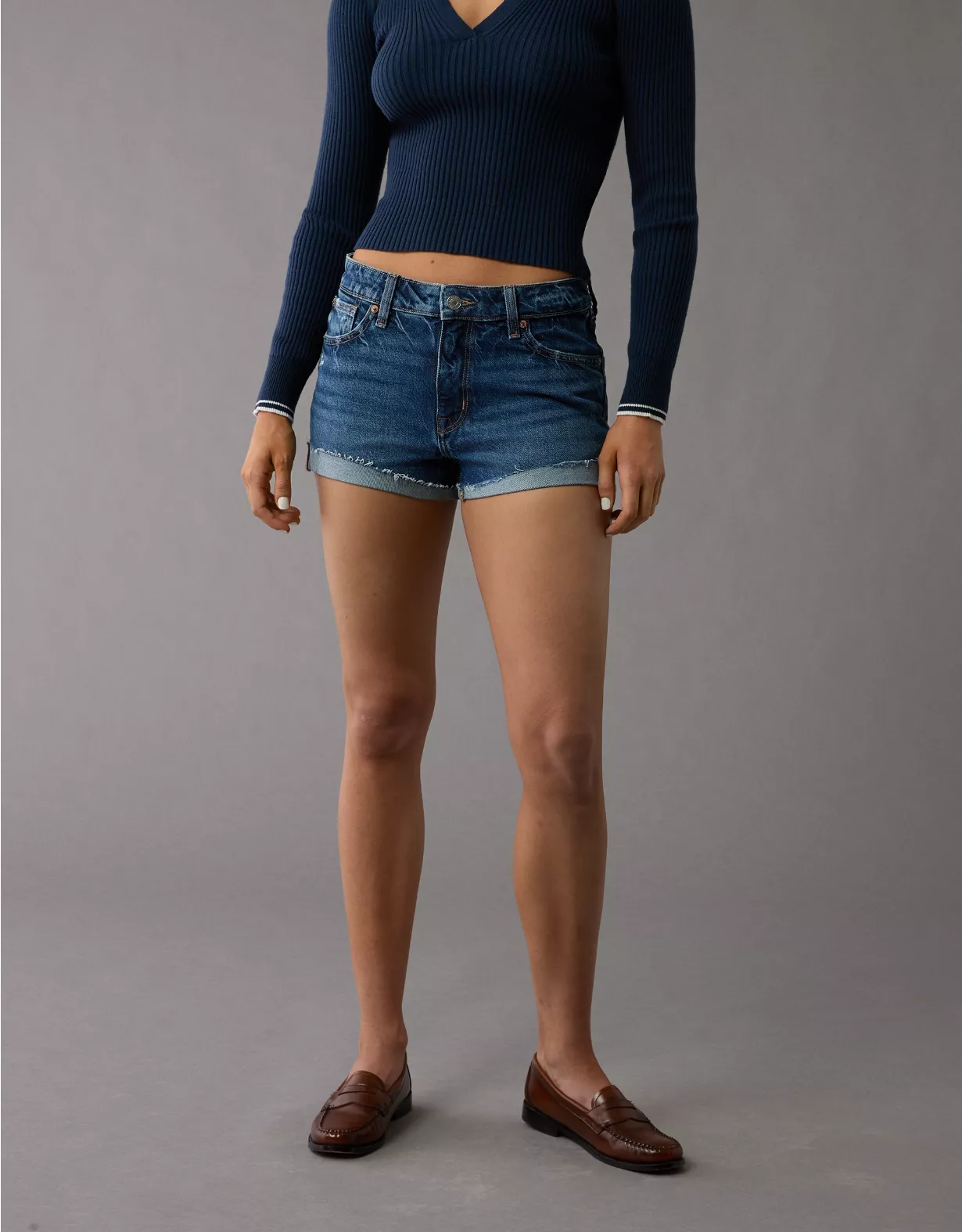 aeo AE Stretch Denim Perfect Shortie
