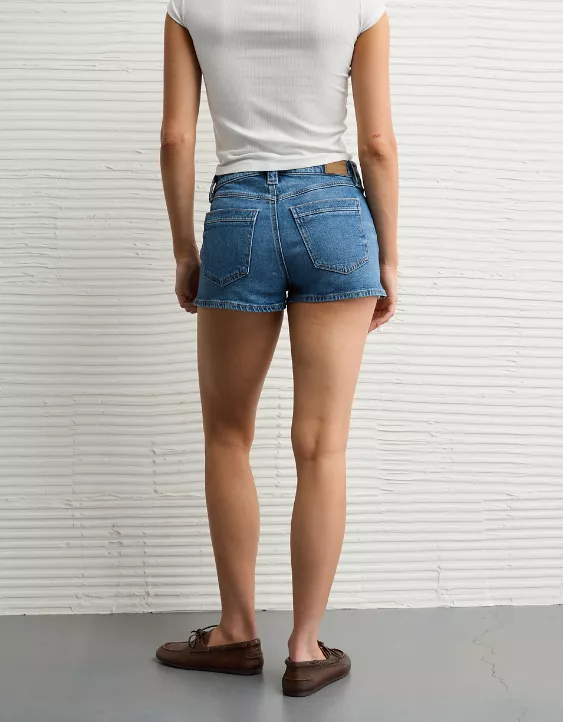 Aeo AE Stretch Denim Perfect Shortie