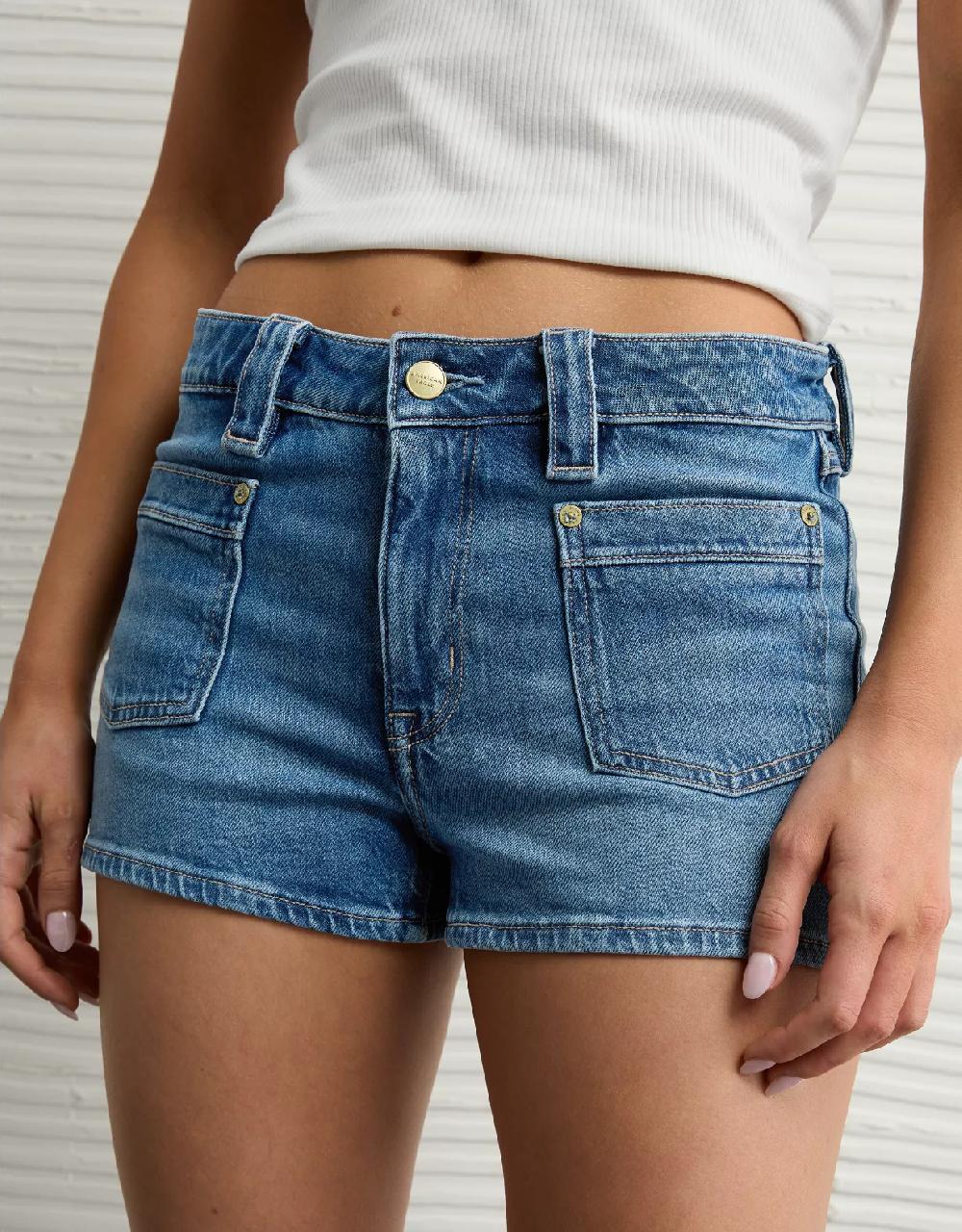 aeo AE Stretch Denim Perfect Shortie