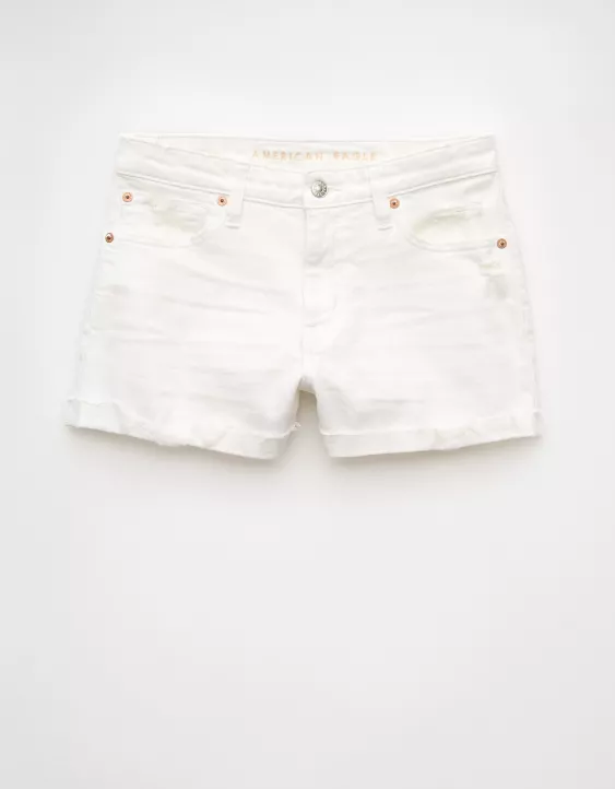 Aeo AE Stretch Denim Perfect Shortie
