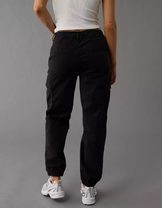 Aeo AE Stretch High-Waisted Baggy Cargo Jogger