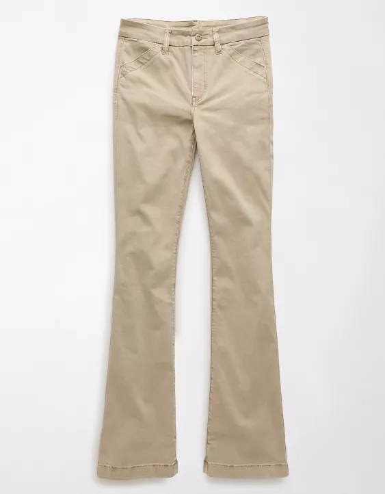 Aeo AE Stretch High-Waisted Kick Boot Trouser