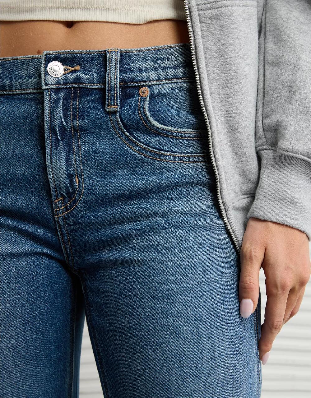 aeo AE Stretch High-Waisted Stovepipe Jean